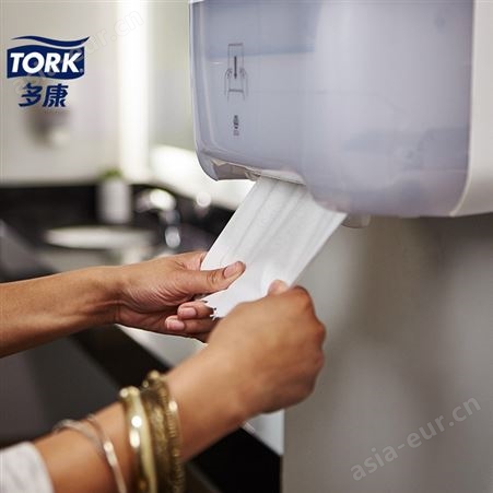 维达多康tork  厕所纸巾盒  自动抽纸盒  自动切纸盒  551000  纸巾盒   卫生间纸巾盒 卷纸盒