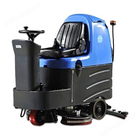 西青洗地机 容恩R125BT85 全自动清洁机 驾驶式擦地机 物业拖地机
