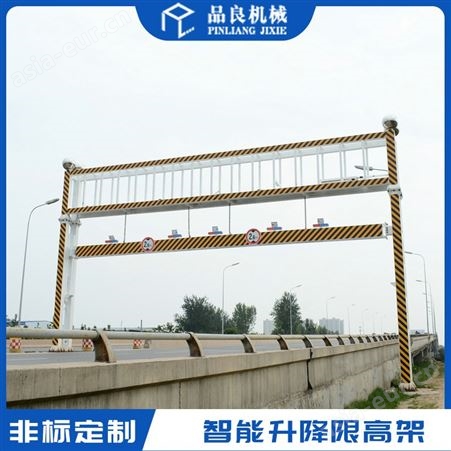 河南濮阳 电动限高架 监控限高架 可调节限高架