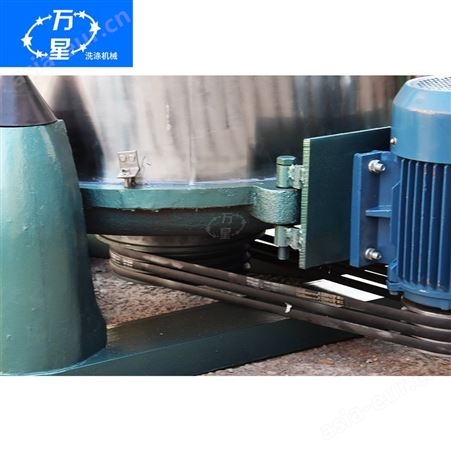 上海万星厂价直销工业脱水机 25kg不锈钢三足式小容量脱水甩干机