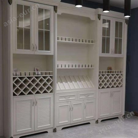 百和美大型家用全铝酒柜 红酒收藏柜 铝合金室内多层隔板收纳柜
