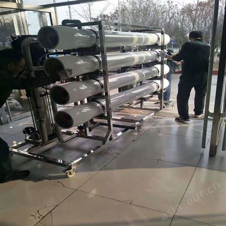 酒水勾兑10吨反渗透纯净水设备 量身定制水软化设备自动运行